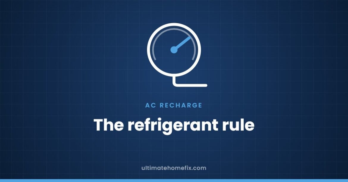 Refrigerant pressure gauge: the law on recharging your own AC in Texas